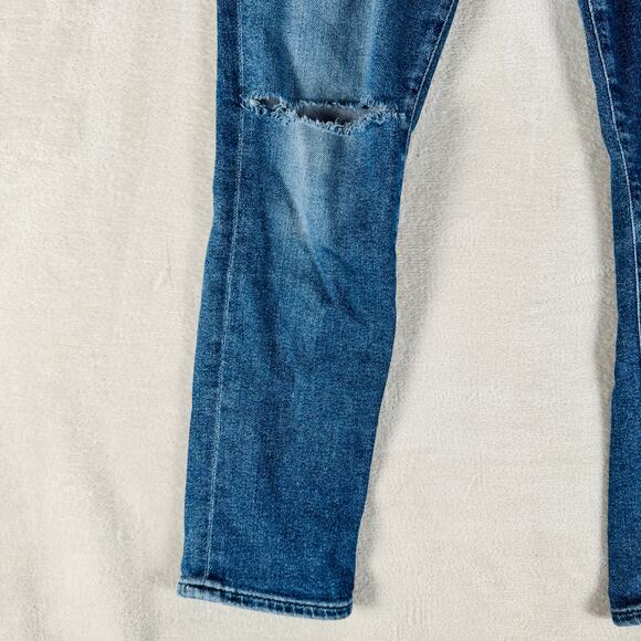 Citizens of Humanity Jean Women 28 Blue Denim Olivia‎ Ankle Button Fly High Rise - Picture 10 of 15